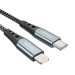 Gianac Cavo Usb C Lightning 0.5m, Cavo Iphone Tipo C [certificato Mfi] Power Delivery Carica Rapida Usb C Lightning Compatibile Con Iphone 12/12 Pro/11/11 Pro/11 Pro Max/xr/xs Max/xs/x/8 Plus/8 Grigio