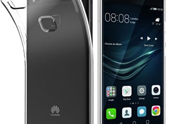 New'c Cover Compatibile Con Huawei P9 Lite, Custodia Gel Trasparente Morbida Silicone Sottile Tpu [ultra Leggera E Chiaro]