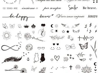 40 Migliori Tatuaggio Temporaneo Donna Nel 2022: Offerte Economiche E Di Migliore Qualità Per Te!