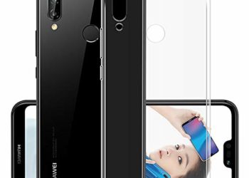 New'c Cover Compatibile Con Huawei P20 Lite, Custodia Gel Trasparente Morbida Silicone Sottile Tpu [ultra Leggera E Chiaro]